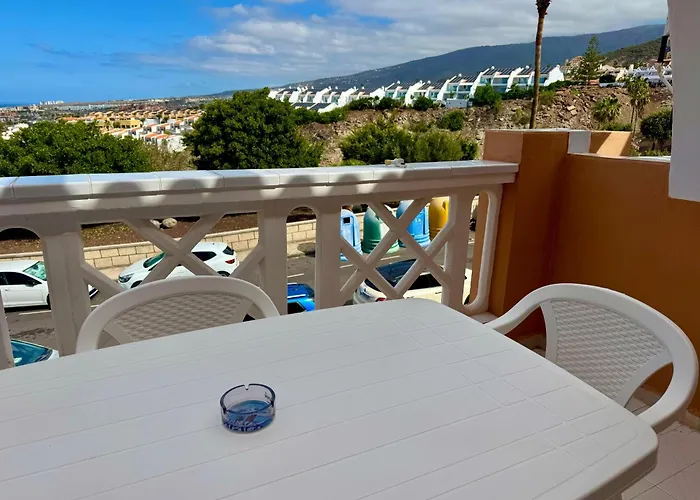 Panoramic Paradise Tenerife Ocean View & Comfort 公寓 阿德耶
